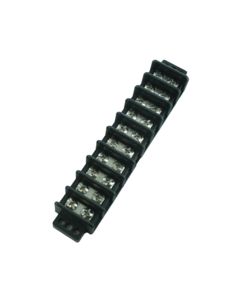 Terminal Block (Screw-Type) with Independent Feeds, 10-Studs