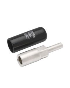 Bi-Metallics Terminal Plug, Tin Plated Al Body & CU Str Pin, 250 kcmil Cond, 3/0 Pin, Ins Cvr Incl