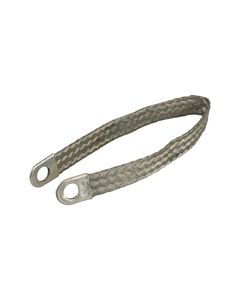 STRAP GROUND TIN/COPPER 2GA 18InchL 5/8InchH 5th WHEEL