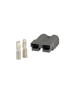 Modular Battery Connector Kit, Grey (50A) Housing & 2 X 8GA Contacts