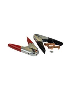 BOOSTER CLAMPS REPLAC FOR 4GA PARROT [1BLACK + 1 RED]=1PAIR