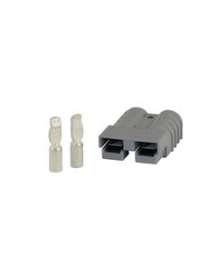 Modular Battery Connector Kit, Grey (50A) Housing & 2 X 12-10GA Contacts
