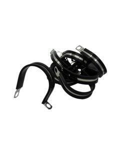 CLAMP RUBBER/STL 5/8W x 1-1/2ID 10PK