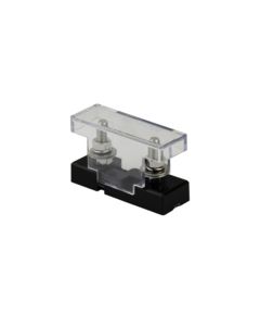 FUSE HOLDER FOR MID AMP STUD MNT FUSES C/W COVER