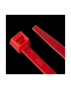 CABLE TIE 11Inch 50LB SOLID RED 100PK