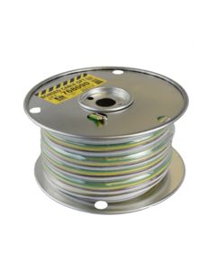 CABLE BONDED 4/16 GR/BR/YL/WH 100FT