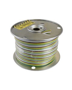 CABLE BONDED 4/14 GR/BR/YL/WH 100FT