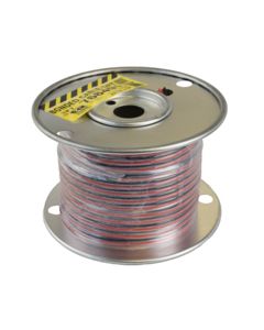 CABLE BONDED 2/16 RD/BK 100FT