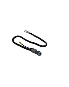 BATT CBL 4GA-SIDE TERM W/LEAD 25Inch BLACK