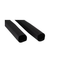 HT SHK DW [3:1 ADH-LINED] BK 1"ID x 6"L 100PK