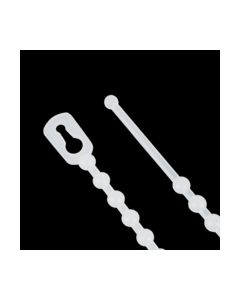 CABLE TIE BEADED 4.2Inch 8LB NAT 1000PK