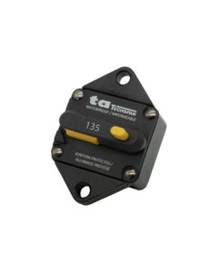 135A Manual Reset Circuit Breaker [Type-3] Panel Mount, 1/4" Studs (Same Side)