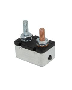 CIRC BRKR 6-24VDC MANUAL-RESET 10A MET HSG