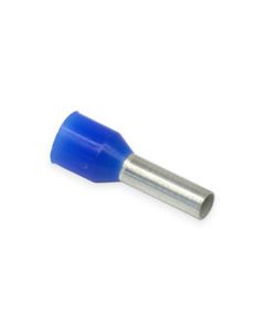 14 AWG Insulated Single Ferrule - 8mm - Blue - 500pc/pk