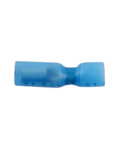 16-14GA (Blue) 'Crimp & Shrink' 0.156" Female Bullet Connectors (10pcs/pk) - Automotive Grade