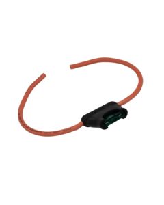 Fuse Holder, Inline-Style (30A Standard Blade Fuse Included)
