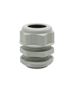 1" NPT Nylon Cord Grips - 0.47" - 0.79" - Grey