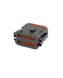 12-Way DT-Series Plug Housings Only (Protective End Cap) #DT06-12SA-EP08