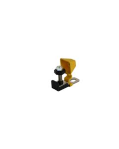 Battery Fuse Holder & Insulated Nut Set (Yellow)