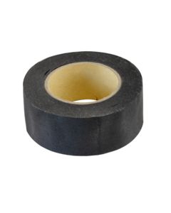 Fabric Electrical Tape Black (Excellent for Harnesses, 149°C Max.) 1"W x 52"L X 6 Mil Thick
