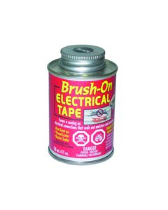 TAPE LIQUID BLK ELEC 118ML W/BRUSH 12PK