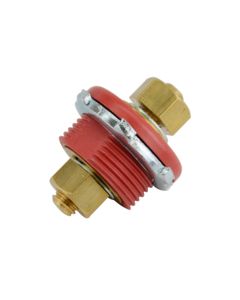 Battery Feeder Studs/Panel Bushings (Red) - 10PCS/PK