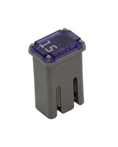 FUSE FEMALE LINK 'M'-TYPE 15A GREY SLOTTED