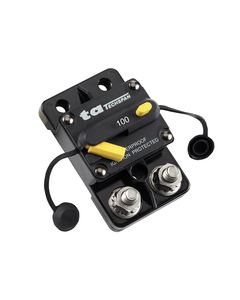100A Manual Reset Circuit Breaker [Type-3] Surface Mount, 5/16" Studs (Same Side)
