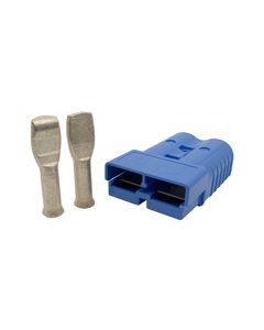 Fast 'N' Safe Battery Connector Kit, Blue, 2/0GA, 350A