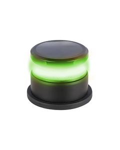 Compact-Sized LED Beacon, Green, Rechargeable