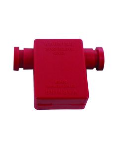 BATT TERM BOOT [FLAG] 2/0GA RED 10PK