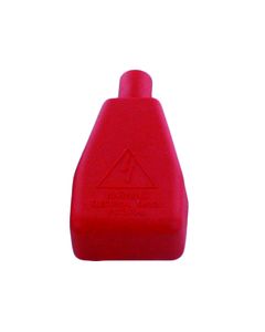 Battery Terminal Covers, 1/0-2/0GA Straight, Red 10PCS/PK
