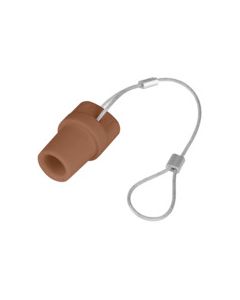 400A Male Protective Cap - Brown