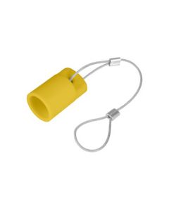 400A Female Protective Cap - Yellow