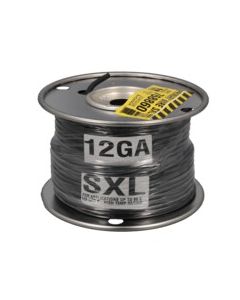 WIRE SXL 12GA BLACK 100FT