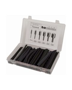 67 Dual Wall Adhesive-Lined Heat Shrink Tubing ‘Mini Flip Kit’ Assortment (Black Tubing Only)