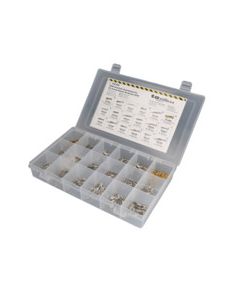 180PC OEM/Open Barrel Terminal Assortment Kit - (Mini Flip Kit Series)
