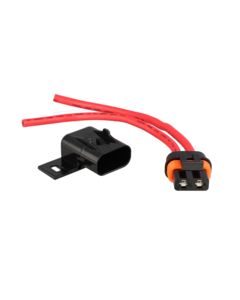 FUSE HOLDER STD BLADE 10GA OG SLD WAT-RES 25PK