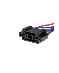 9-Wire Pigtail Harness for 2 x 4 or 5-Terminal HD Relays (4 x 18GA, 5 x 14GA) - 12" Leads