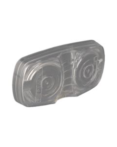 Replacement Clear Lens for Square Corner Clearance/Marker Lamps