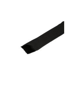 Fabric Heat Shrink Tubing (2:1) 3/4"ID, Black 10FT Length (1-2/0GA)