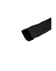 Fabric Heat Shrink Tubing (2:1) 2"ID, Black 10FT Length