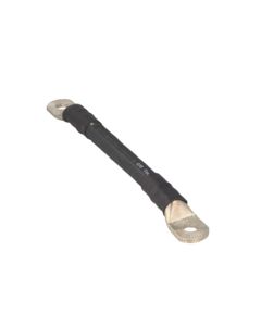 2/0GA Stackable Battery Harness Top Stud, 8" Black (Negative) 10PCS/PK
